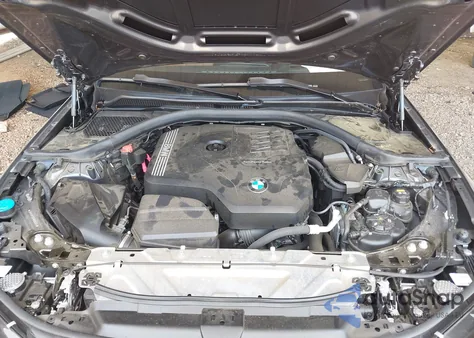 2021 BMW 330I из США, поврежденный, VIN 3MW5R1J04M8B55045